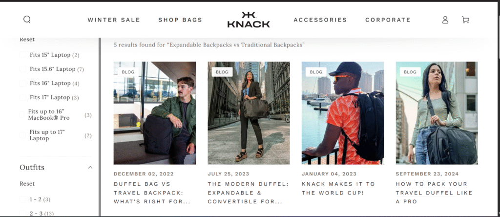 Expandable Backpacks vs Traditional Backpacks